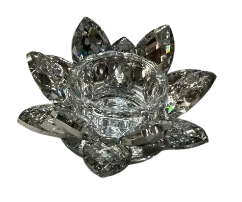 TUIKKUKUPPI CRYSTAL HOPEA - Kynttilänjalat ja tuikkukipot - 6438506010133 - 1