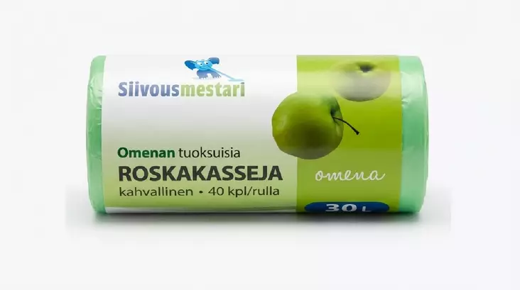 TUOKSUROSKAPUSSI OMENA 30 L 40 pss/rll - Jätteiden lajittelu - 6438159922203 - 1