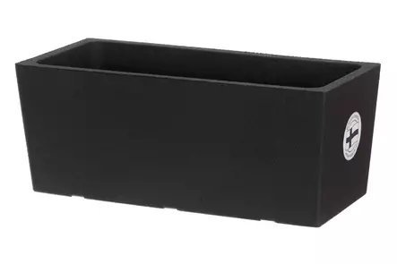 4Living Termoruukku Terde 55 cm musta - Kukkaruukut ja -amppelit - 6410416057194 - 1