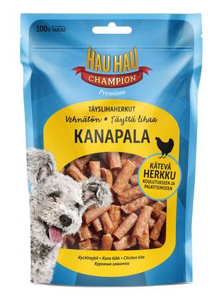 HHC Täyslihaherkut - Kanapala 100 g - Koiran makupalat - 6430062465624 - 1
