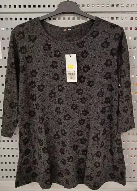 Naisten trikootunika Viivi M col 1 - Naisten pitkähihaiset paidat ja tunikat - 6419285733864 - 1