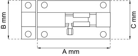 TYÖNTÖSALPA 50 MESS KROMA - Salvat - 7317900016004 - 2
