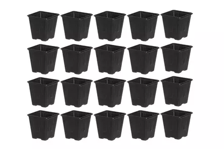 Taimiruukku 7,5 cm 20 kpl - Kukkaruukut ja -amppelit - 6410413281554 - 1