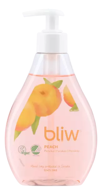 Bliw 300ml Persikka nestesaippua - Käsisaippuat - 7310617311974 - 1