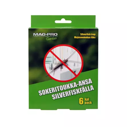 Mag-Pro Garden Sokeritoukka-ansa 6 kpl - Hyönteiskarkoittimet ja -pyydykset - 6418536028704 - 1