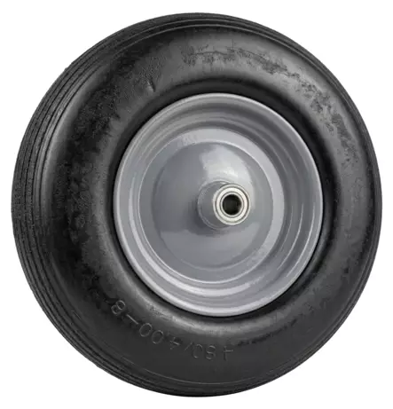 Kottikärryn PU umpikumipyörä 4.00-8" - Kottikärryn pyörät - 6438168091624 - 1