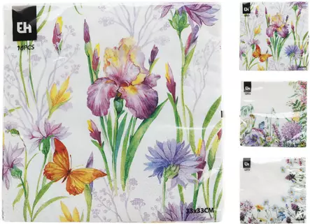 Lautasliina 33X33 cm kesä - Lautasliinat - 8721037422154 - 1