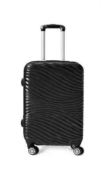 MATKALAUKKU ABS MUSTA 20" - Laukut, reput ja tarvikkeet - 6438159364294 - 1