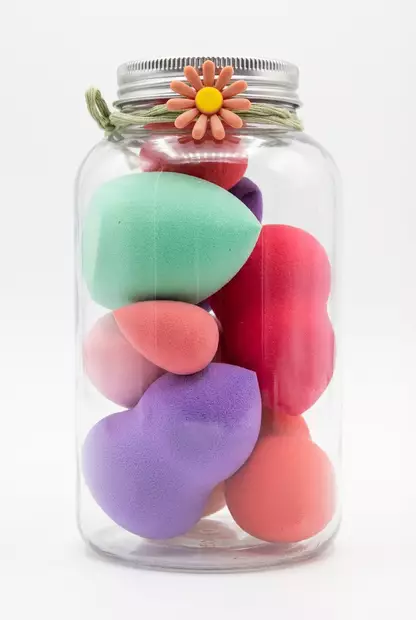 MEIKKISIENET PURKISSA 7 KPL - Kosmetiikkatarvikkeet - 6438159393744 - 1