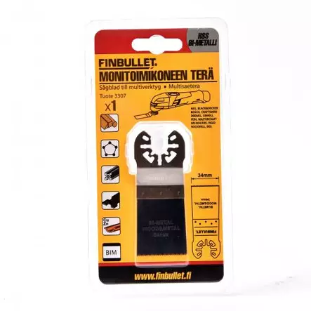 MONITOIMIK. SAHANTERÄ BI- M 34MM - Sirkkelin- ja sahanterät sekä tarvikkeet - 6438152033074 - 1