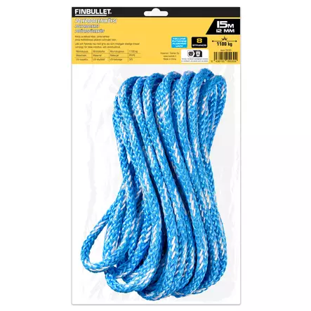 POLYPROPEENIKÖYSI 13 MM x 15 M 1100KG - Köydet ja narut - 6438152055304 - 2