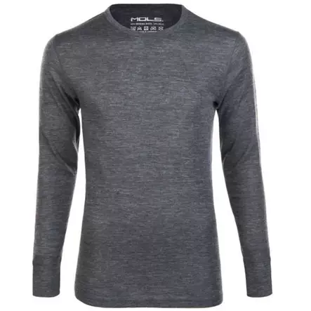 VILLAPAITA MERINO MUSTA 2XL - Miesten aluspaidat - 5712119402594 - 1