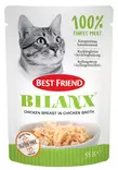 Best Friend Bilanx kananrintaa kanaliemessä 55 g kissan märkäruoka - Kissan märkäruoka - 5700551211584 - 1