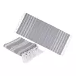 FOUTA PYYHE 80 X 170 cm VALKO-HARMAA - Käsi- ja kylpypyyhkeet - 4029811424504 - 1