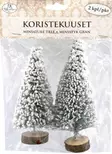 Koristekuusi valkoinen 2kpl - Joulukorttiaskartelu - 6417715038954 - 1