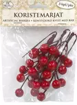 Koristemarjat iso punainen 3kpl - Joulukorttiaskartelu - 6417715037834 - 1