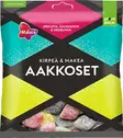 MALACO AAKKOSET 280G KIRPEÄ&MAKEA - Makeispussit, -patukat ja tikkarit - 6420256016534 - 1