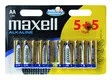 Maxell LR6 10PK (5+5) - Alkaliparistot - 4902580724894 - 1
