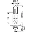 OSRAM POLTIN 12 V ECO H1 - Auton polttimot - 4050300925264 - 1