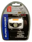 Otsalamppu 3W LED + 2 punaista LEDiä - Otsalamput - 6438159068734 - 1