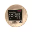Rosa Kartonkilautanen, 15cm valkoinen 100 kpl, Biohajoava - Kertakäyttöastiat ja -välineet - 6418055111154 - 1