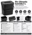 Bio/jäteastia kannella 5L - Jätteiden lajittelu - 6438506030124 - 1