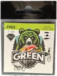 Green Bear Free lukkoleikari S - Perukesiimat ja -tarvikkeet - 6429811361034 - 1