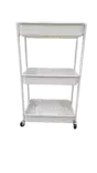 KORIVAUNU VALKOINEN PYÖRILLÄ - Säilytyshyllyt - 6438159885904 - 1