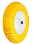 Kottikärryn PU umpikumipyörä 4.00-8" - Kottikärryn pyörät - 6438168091624 - 1