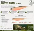 SHADTEEZ PIN-TAIL 13CM 6G LIME CHAR.2PCS - Jigit ja jigipäät - 5707549515464 - 2
