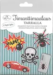 Timanttimaalaustarra Punamusta 4kpl - Tee-se-itse DIY - 6417715120024 - 2