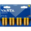 VARTA LONG LIFE AA ALKALIPARISTO 8KPL - Alkaliparistot - 4008496554324 - 1