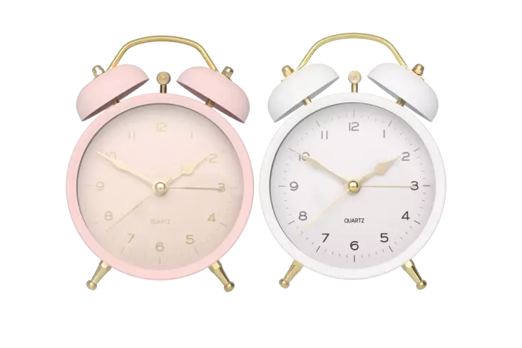 4Living Herätyskello Sweet valkoinen - Herätyskellot - 6410416351964 - 1