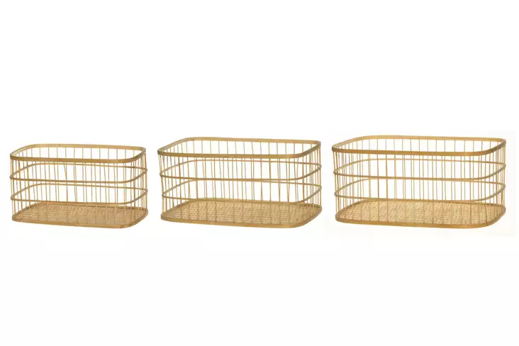 4Living Kori Bambu natural 44x30x20 cm - Korit - 6410413116924 - 1