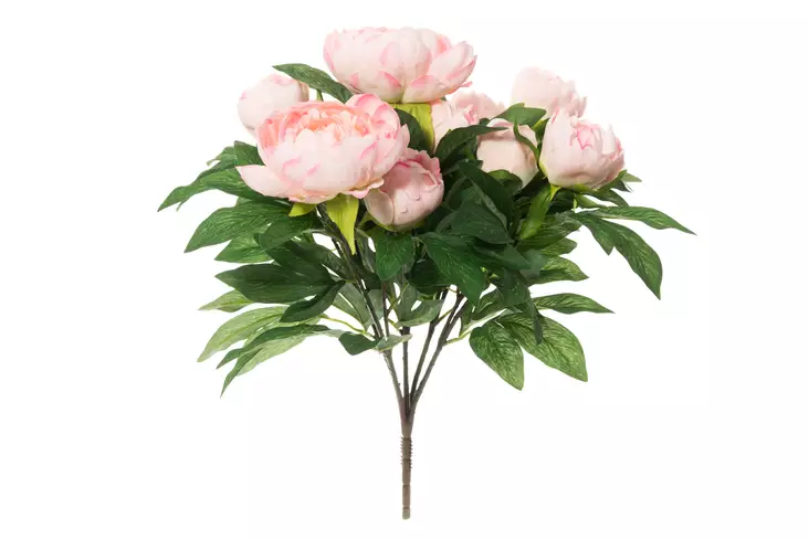 4Living Pioni kimppu roosa 50 cm - Tekokukat ja -kasvit - 6410413027114 - 1