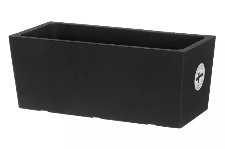 4Living Termoruukku Terde 55 cm musta - Kukkaruukut ja -amppelit - 6410416057194 - 1