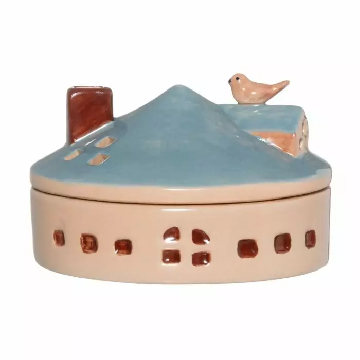 4Living Hyttyssavun rasia lintu pyöreä - Hyönteiskarkoittimet ja -pyydykset - 6410416436074 - 1