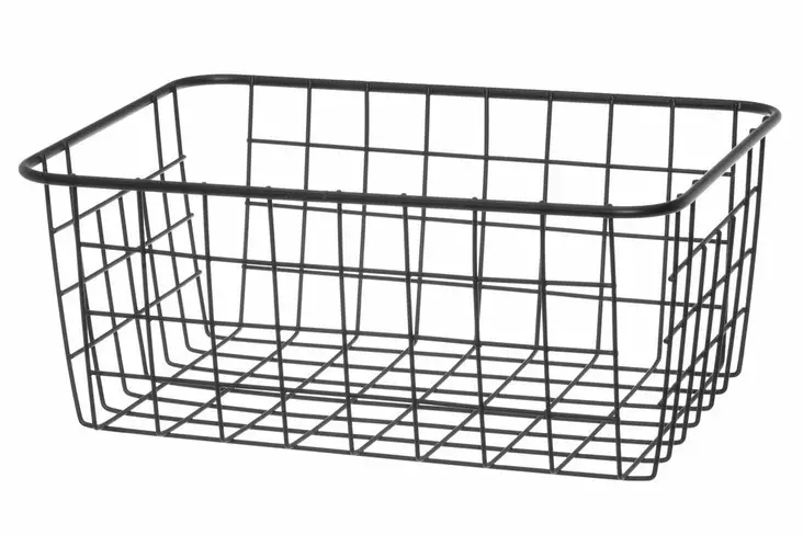 4Living Säilytyskori Nova musta 28x22x12,5 cm - Korit - 6410416427584 - 1