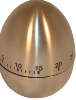 AJASTINKELLO TERÄS - Keittiövaa'at ja ajastimet - 7391467221194 - 1