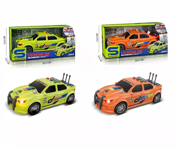 AUTO 23 cm äänillä ja valoilla - Sisäleikit - 7340010297094 - 1