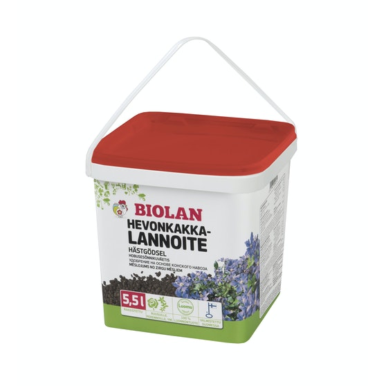 BIOLAN HEVONKAKKALANNOITE - Ulkokasvien lannoitteet ja ravinteet - 6411961054614 - 2