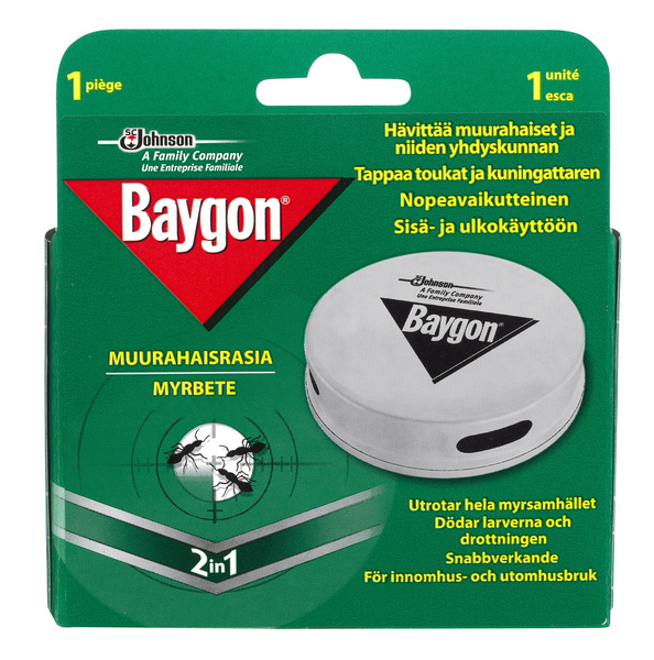 Baygon Muurahaisrasia 1 kpl - Hyönteiskarkoittimet ja -pyydykset - 5000204746044 - 1