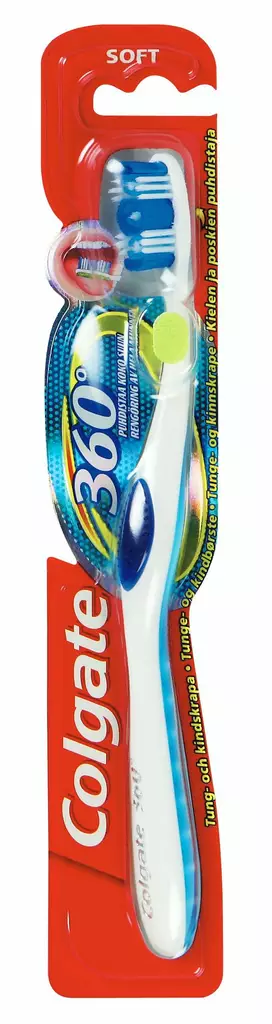 COLGATE 360 SOFT - Suunhoito, hammastahnat ja -harjat - 8714789183824 - 1
