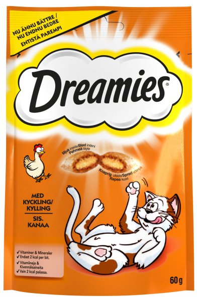 DREAMIES KANA - Kissan herkut - 4008429037894 - 1