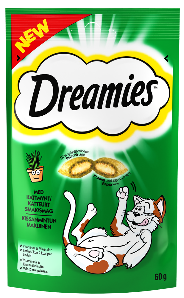 DREAMIES KISSANMINTTU - Kissan herkut - 5998749142394 - 1