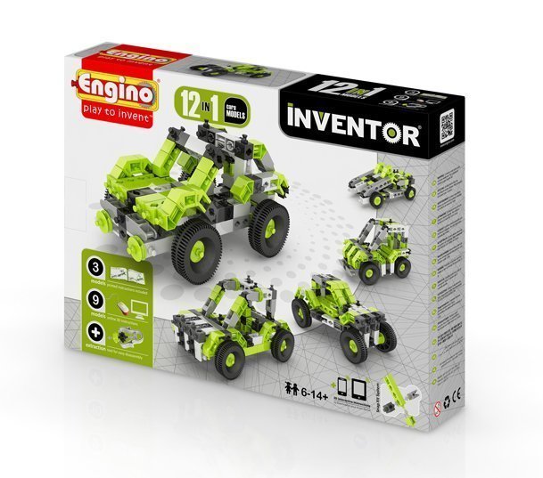 ENGINO RAKENNUSPALIKAT 12in1 - Sisäleikit - 5291664001174 - 1