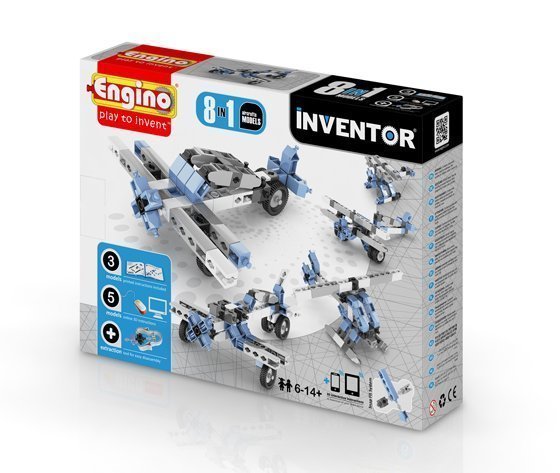 ENGINO RAKENNUSPALIKAT 8in1 - Sisäleikit - 5291664001204 - 1