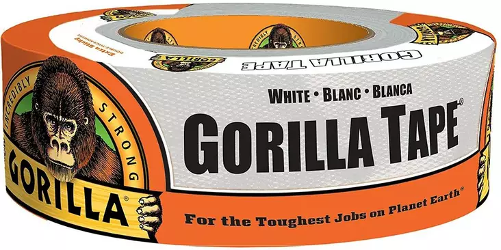 GORILLA TAPE WHITE 27m - Ilmastointiteippi - 5704947004354 - 1