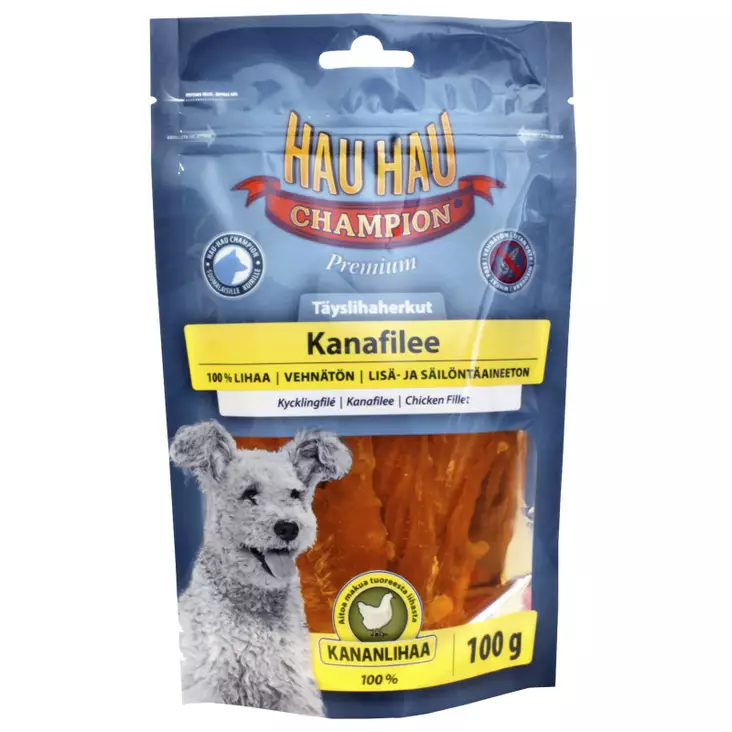 HHC Täyslihaherkut - Kanafilee 100 g - Koiran makupalat - 6430030774154 - 1