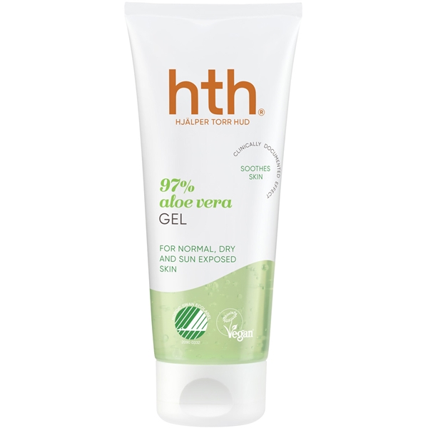 HTH 100ml 97% Aloe Vera Gel for normal, dry and sun exposed skin - Vartalonhoito - 7310610018184 - 1
